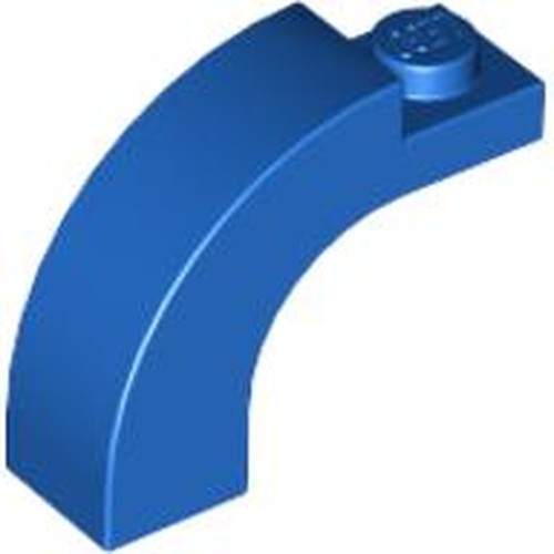 LEGO 6005 Arch 1 x 3 x 2 Curved Top in Blue - Authentic LEGO Part