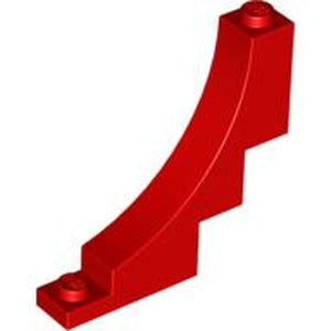 LEGO 30099 Arch 1 x 5 x 4 Inverted in Red - Authentic LEGO Part