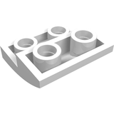 LEGO 32803 Slope, Curved 2 x 2 x 2/3 Inverted in White - Authentic LEGO Part