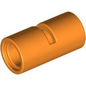 LEGO 62462 Technic, Pin Connector Round 2L with Slot (Pin Joiner Round) in Orange - Authentic LEGO Part
