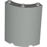 LEGO 30562 Cylinder Quarter 4 x 4 x 6 in Light Gray - Authentic LEGO Part