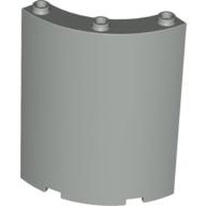 LEGO 30562 Cylinder Quarter 4 x 4 x 6 in Light Gray - Authentic LEGO Part