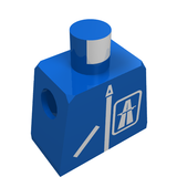 LEGO 973p27 Torso Highway Pattern - Main Product Image