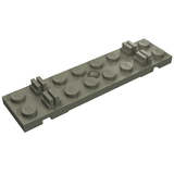 LEGO 4166 Train, Track Sleeper Plate 2 x 8 with Cable Grooves - Main Product Image