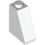 LEGO 60481 Slope 65 2 x 1 x 2 in White - Authentic LEGO Part