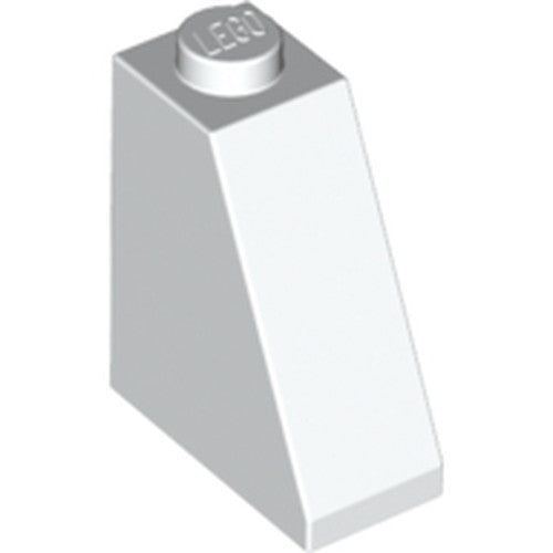LEGO 60481 Slope 65 2 x 1 x 2 in White - Authentic LEGO Part