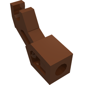 LEGO 98313 Arm Mechanical, Exo-Force / Bionicle, Thick Support in Reddish Brown - Authentic LEGO Part