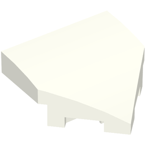 LEGO 66956 Wedge 2 x 2 x 2/3 Pointed in White - Authentic LEGO Part