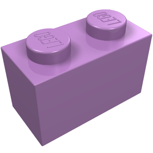 LEGO 3004 Brick 1 x 2 in Medium Lavender - Authentic LEGO Part