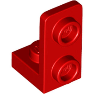 LEGO 73825 Bracket 1 x 1 - 1 x 2 Inverted in Red - Authentic LEGO Part