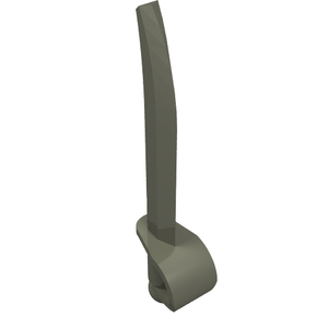 LEGO 2530 Minifigure, Weapon Sword, Cutlass / Saber with Small Hilt - Main Product Image
