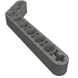LEGO 32271 Technic, Liftarm, Modified Bent Thick 1 x 9 (7 - 3) in Dark Bluish Gray - Authentic LEGO Part