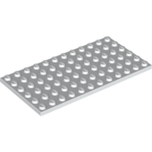 LEGO 3028 Plate 6 x 12 in White - Authentic LEGO Part