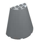 LEGO 47543 Cone Half 8 x 4 x 6 - Main Product Image