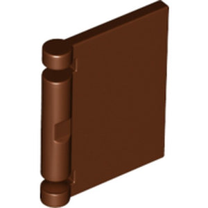 LEGO 24093 Minifigure, Utensil Book Cover in Reddish Brown - Authentic LEGO Part