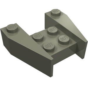 LEGO 2399 Wedge 3 1/2 x 4 without Stud Notches - Main Product Image