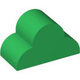 LEGO 6216 Slope, Curved 4 x 2 x 2 Triple in Green - Authentic LEGO Part