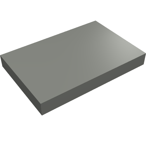 LEGO 26603 Tile 2 x 3 in Dark Bluish Gray - Authentic LEGO Part