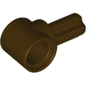 LEGO 22961 Technic, Axle and Pin Connector Hub with 1L Axle in Dark Brown - Authentic LEGO Part