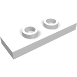 LEGO 34103 Plate, Modified 1 x 3 with 2 Studs (Double Jumper) in White - Authentic LEGO Part