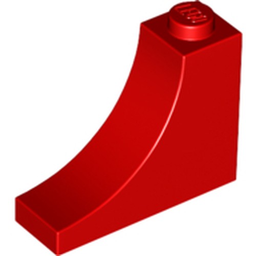 LEGO 18653 Arch 1 x 3 x 2 Inverted in Red - Authentic LEGO Part