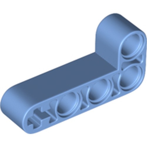 LEGO 32140 Light Bluish Gray Technic, Liftarm, Modified Bent Thick L-Shape 2 x 4 - Main Product Image