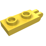 LEGO 4276b Hinge Plate 1 x 2 with 2 Fingers on End - Hollow Studs in Yellow - Authentic LEGO Part