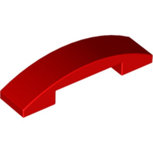LEGO 93273 Slope, Curved 4 x 1 x 2/3 Double in Red - Authentic LEGO Part