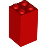 LEGO 30145 Brick 2 x 2 x 3 in Red - Authentic LEGO Part