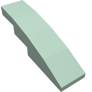 LEGO 61678 Slope, Curved 4 x 1 in Sand Green - Authentic LEGO Part