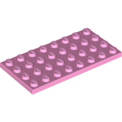 LEGO 3035 Plate 4 x 8 in Bright Pink - Authentic LEGO Part