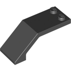 LEGO 6070 Windscreen 5 x 2 x 1 2/3 in Black - Authentic LEGO Part