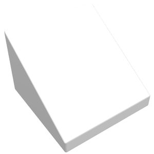 LEGO 54200 Slope 30 1 x 1 x 2/3 in White - Authentic LEGO Part