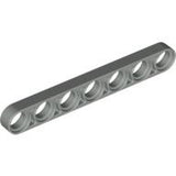 LEGO 32065 Technic, Liftarm Thin 1 x 7 in Light Gray - Authentic LEGO Part
