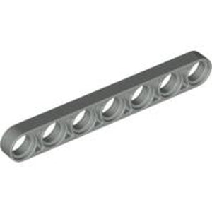 LEGO 32065 Technic, Liftarm Thin 1 x 7 in Light Gray - Authentic LEGO Part