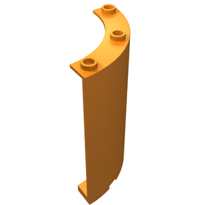 LEGO 30562 Cylinder Quarter 4 x 4 x 6 in Orange - Authentic LEGO Part