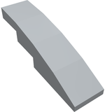 LEGO 61678 Slope, Curved 4 x 1 in Light Bluish Gray - Authentic LEGO Part