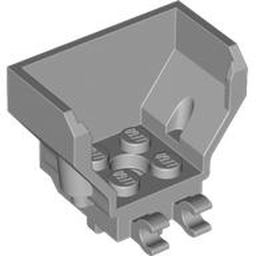 LEGO 98876 Cockpit 4 x 2 x 3 with Pin Hole and 2 Clips - Main Product Image