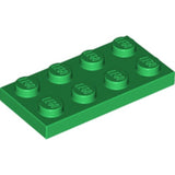 LEGO 3020 Plate 2 x 4 in Green - Authentic LEGO Part