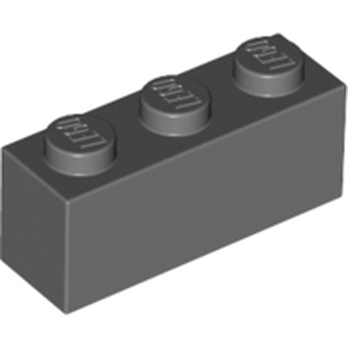 LEGO 3622 Brick 1 x 3 in Dark Bluish Gray - Authentic LEGO Part