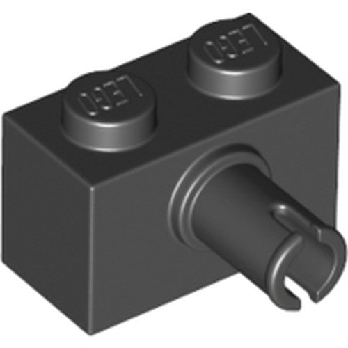 LEGO 44865 Brick, Modified 1 x 2 with Pin and Bottom Stud Holder - Main Product Image
