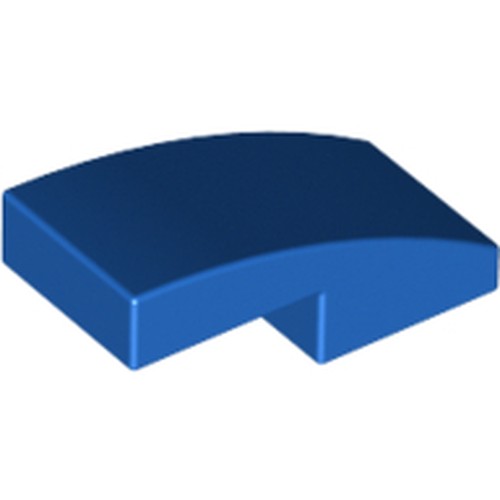 LEGO 11477 Slope, Curved 2 x 1 x 2/3 in Blue - Authentic LEGO Part