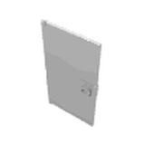LEGO 60616 Door 1 x 4 x 6 with Stud Handle in White - Authentic LEGO Part