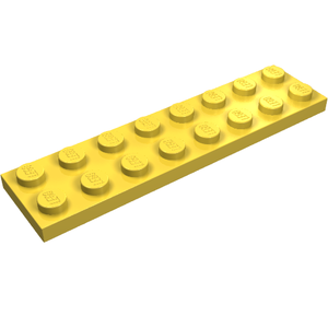 LEGO 3034 Plate 2 x 8 in Yellow - Authentic LEGO Part