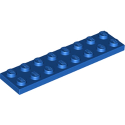 LEGO 3034 Plate 2 x 8 in Blue - Authentic LEGO Part