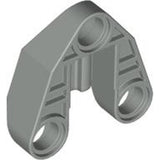LEGO 32175 Technic, Pin Connector 3 x 3 with Axle and 3 Pin Holes in Light Gray - Authentic LEGO Part