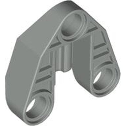 LEGO 32175 Technic, Pin Connector 3 x 3 with Axle and 3 Pin Holes in Light Gray - Authentic LEGO Part