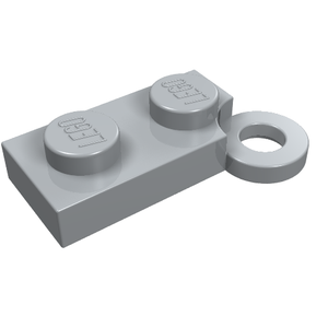 LEGO 2429 Hinge Plate 1 x 4 Swivel Base in Light Bluish Gray - Authentic LEGO Part