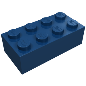LEGO 3001 Brick 2 x 4 in Dark Blue - Authentic LEGO Part