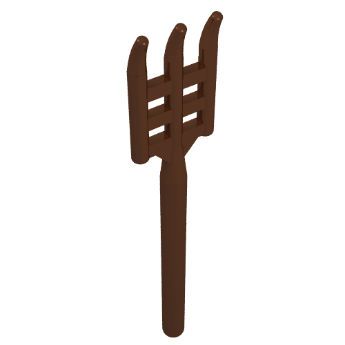 LEGO 4496 Minifigure, Utensil Pitchfork - Handle with Round End - Main Product Image
